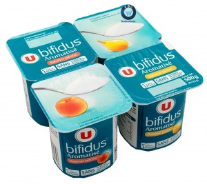 nouveau packaging evolution mdd bifidus systeme U 